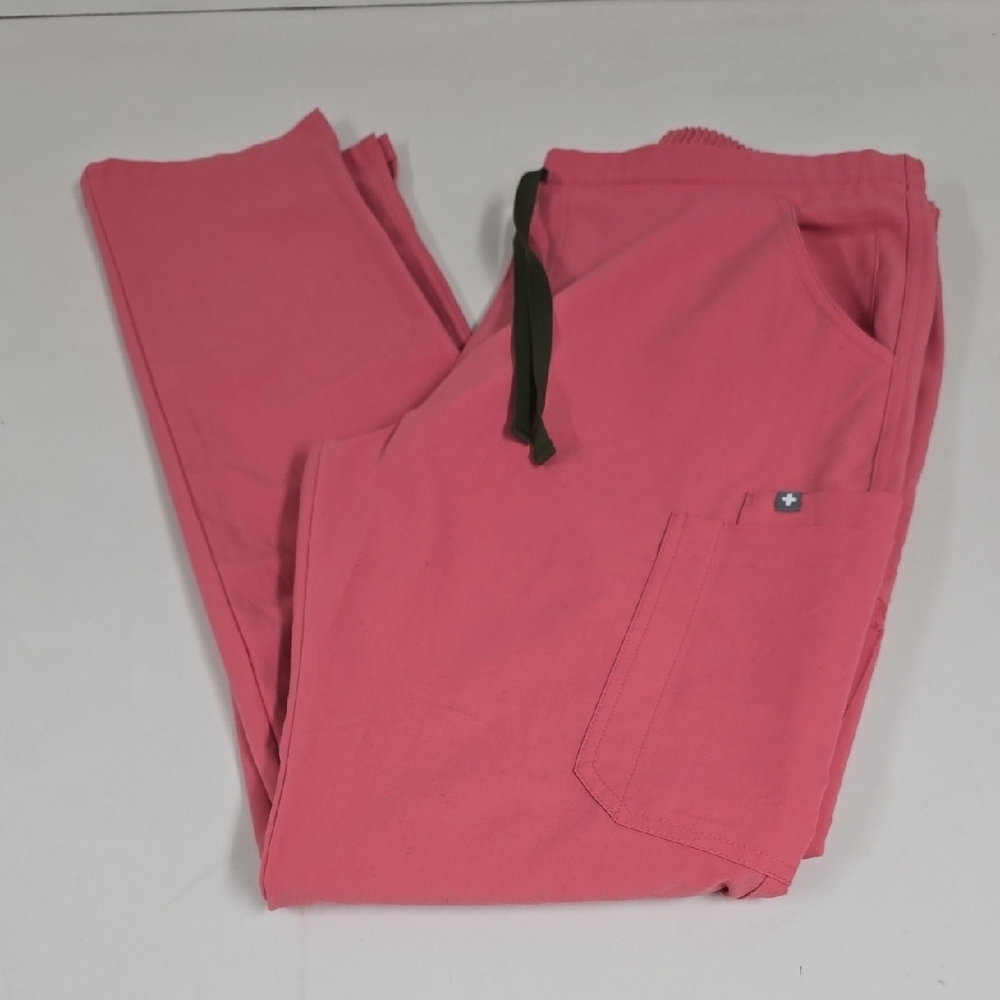 Figs Limited Edition Cairo Cargo Pants M Chalk Pink Scrubs Technical Collection